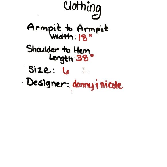 ✌️ 2/$40 ✌️ Red Lace Mid Length Sleeveless Dress sz 6 - Picture 6 of 6